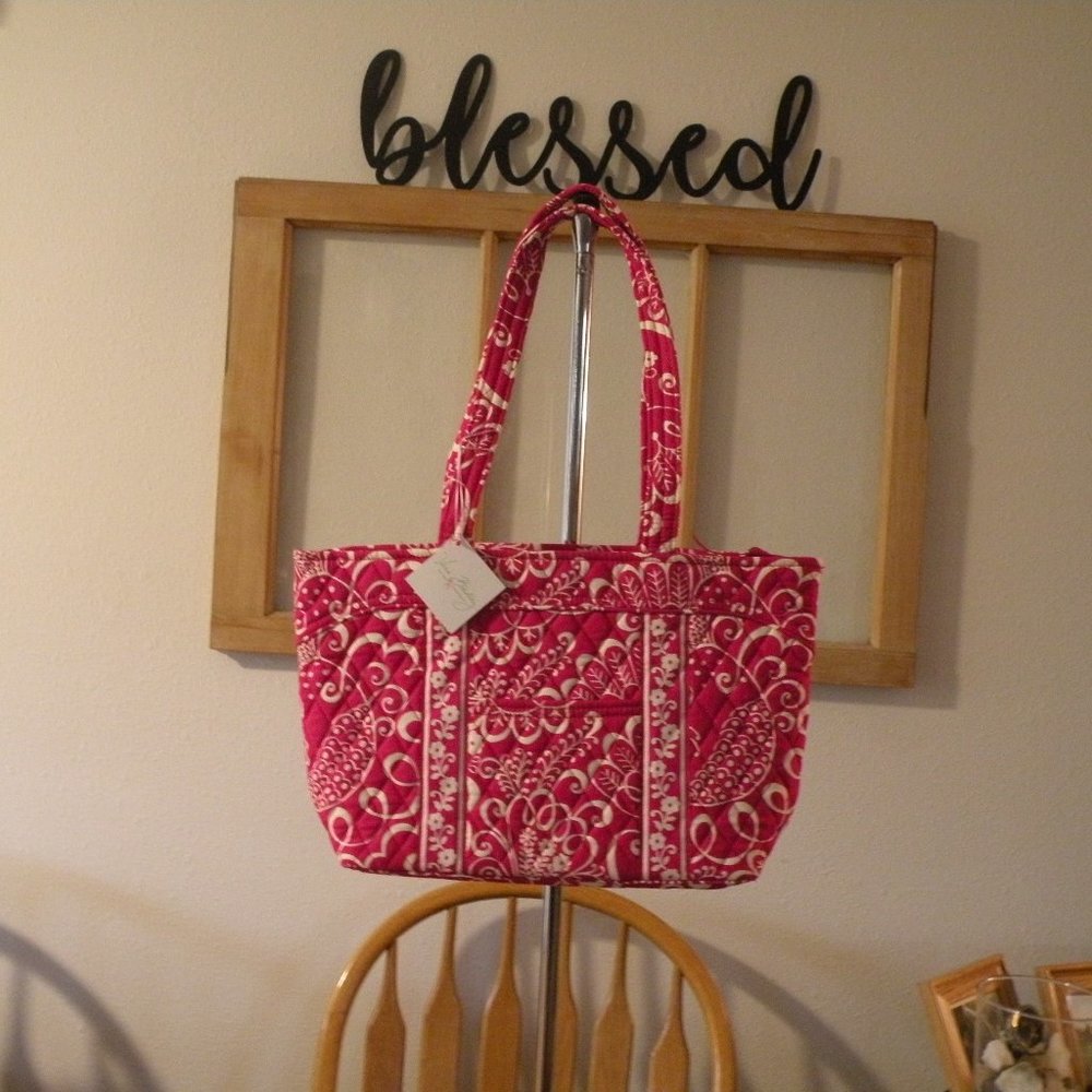 Vera Bradley  Mandy  Twirly birds pink shoulder bag